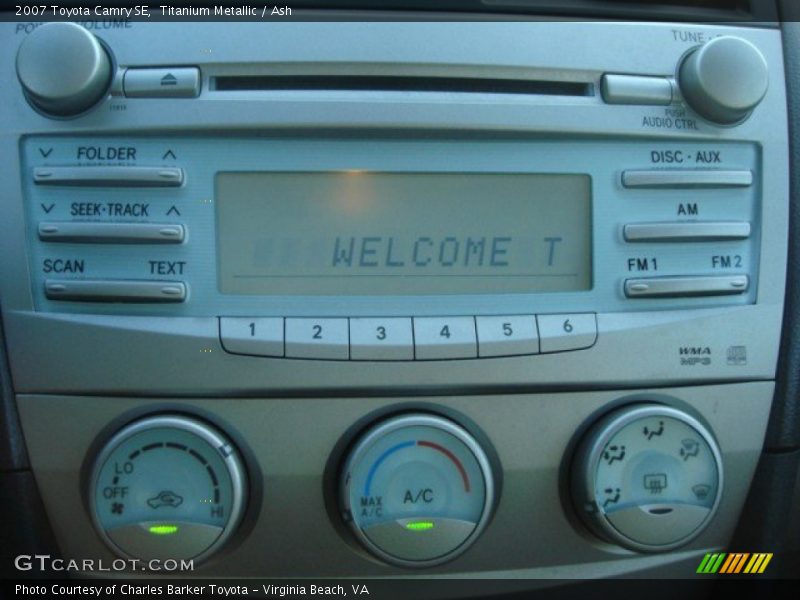 Titanium Metallic / Ash 2007 Toyota Camry SE