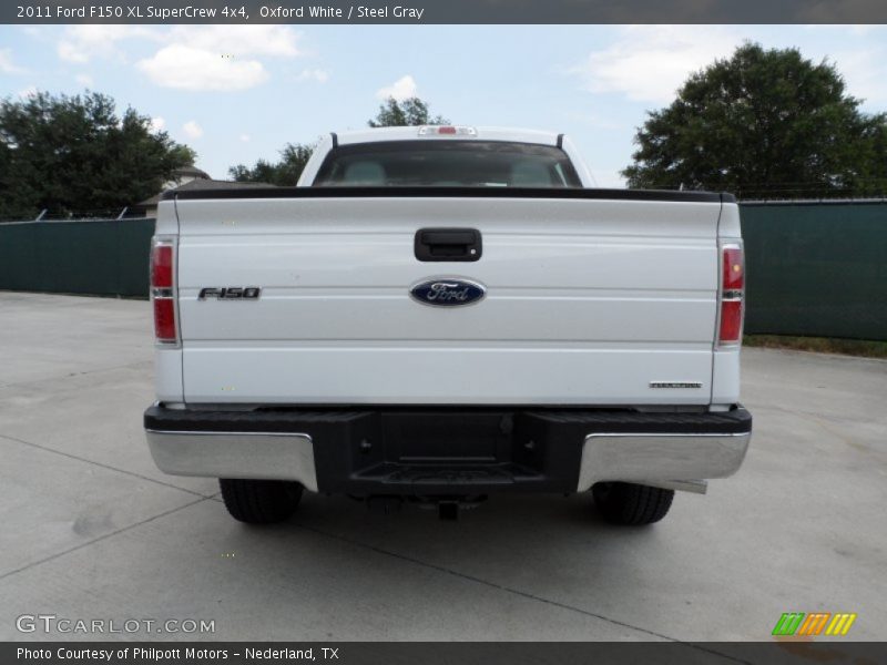 Oxford White / Steel Gray 2011 Ford F150 XL SuperCrew 4x4