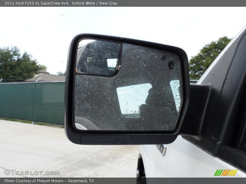 Oxford White / Steel Gray 2011 Ford F150 XL SuperCrew 4x4