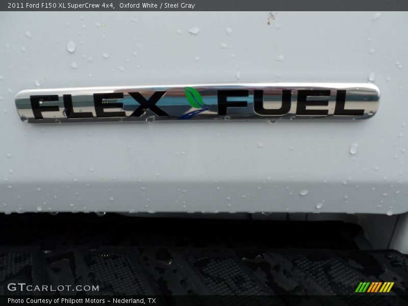 Oxford White / Steel Gray 2011 Ford F150 XL SuperCrew 4x4
