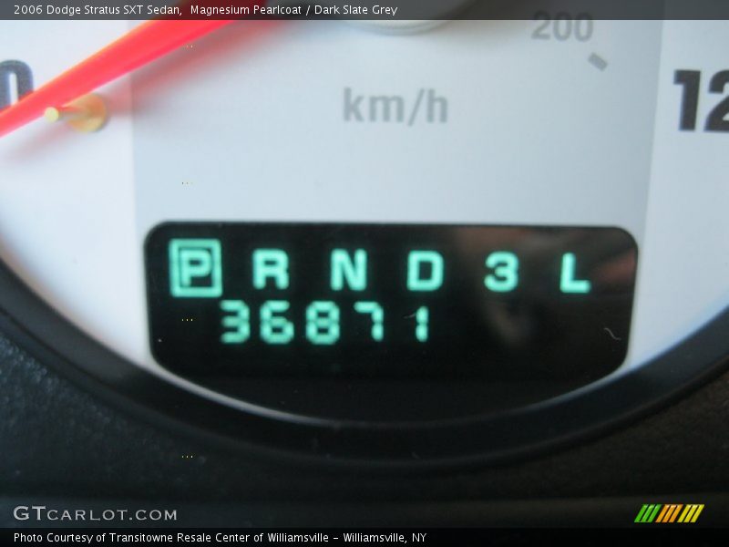Magnesium Pearlcoat / Dark Slate Grey 2006 Dodge Stratus SXT Sedan