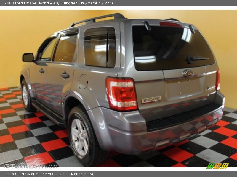 Tungsten Grey Metallic / Stone 2008 Ford Escape Hybrid 4WD