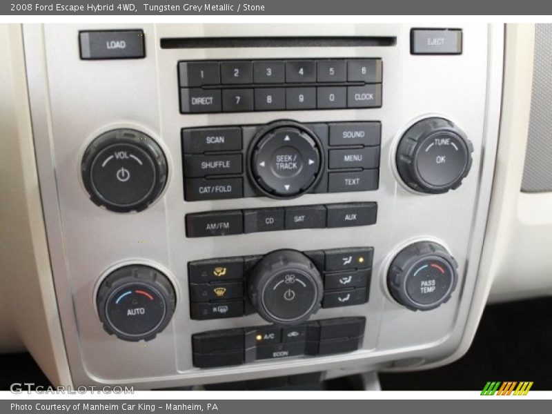 Tungsten Grey Metallic / Stone 2008 Ford Escape Hybrid 4WD