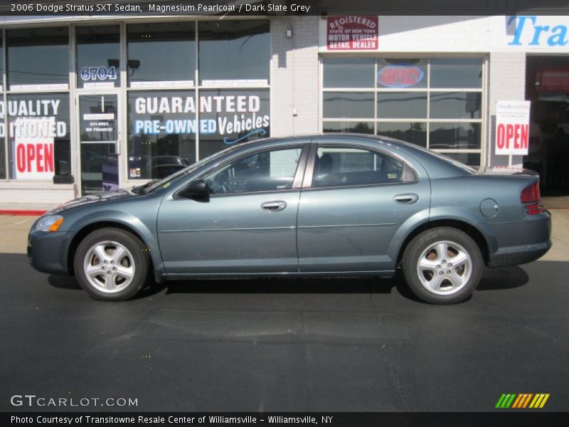 Magnesium Pearlcoat / Dark Slate Grey 2006 Dodge Stratus SXT Sedan