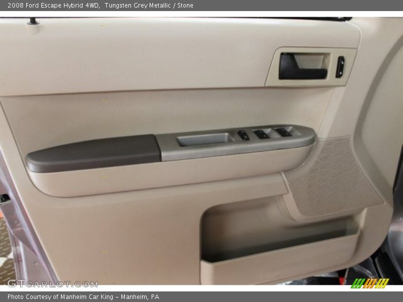 Tungsten Grey Metallic / Stone 2008 Ford Escape Hybrid 4WD