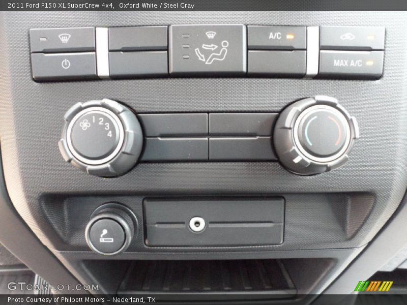 Oxford White / Steel Gray 2011 Ford F150 XL SuperCrew 4x4