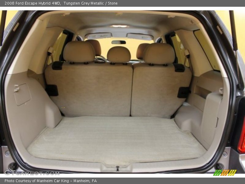 Tungsten Grey Metallic / Stone 2008 Ford Escape Hybrid 4WD