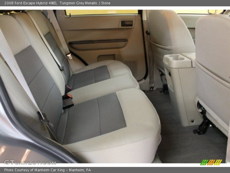 Tungsten Grey Metallic / Stone 2008 Ford Escape Hybrid 4WD