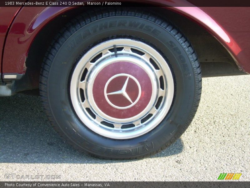  1983 E Class 240 D Sedan Wheel