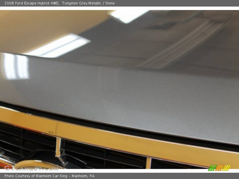 Tungsten Grey Metallic / Stone 2008 Ford Escape Hybrid 4WD