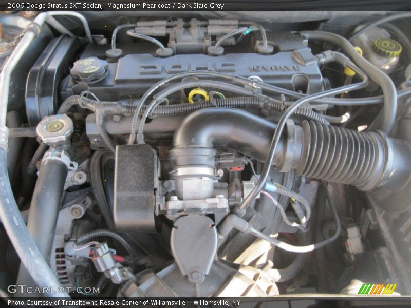 Magnesium Pearlcoat / Dark Slate Grey 2006 Dodge Stratus SXT Sedan