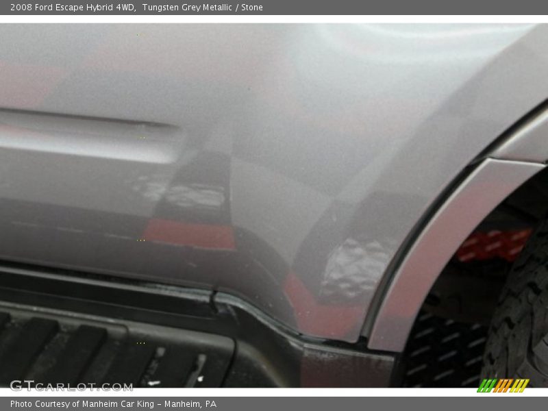 Tungsten Grey Metallic / Stone 2008 Ford Escape Hybrid 4WD