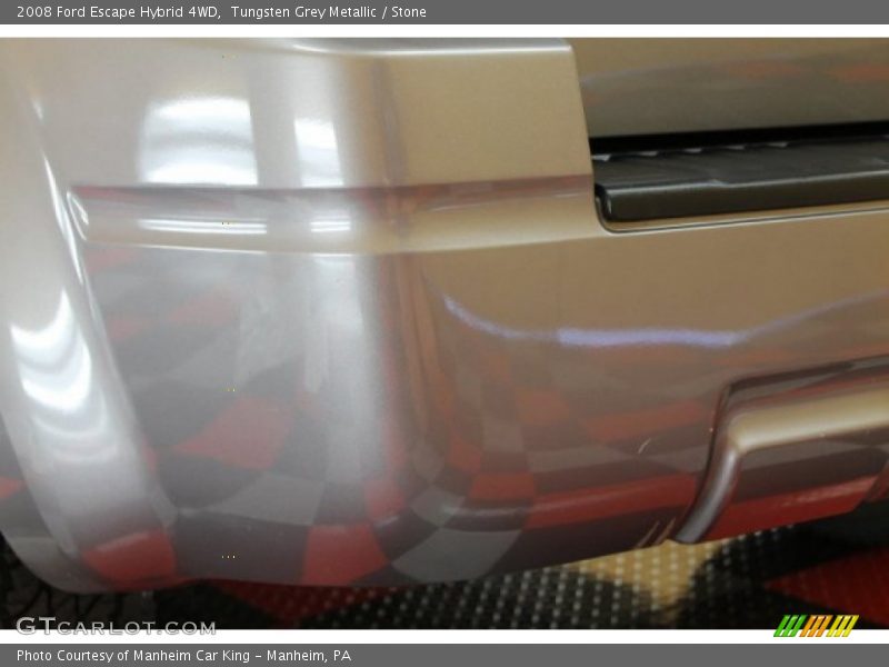 Tungsten Grey Metallic / Stone 2008 Ford Escape Hybrid 4WD