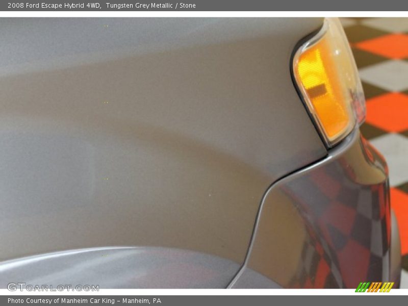 Tungsten Grey Metallic / Stone 2008 Ford Escape Hybrid 4WD