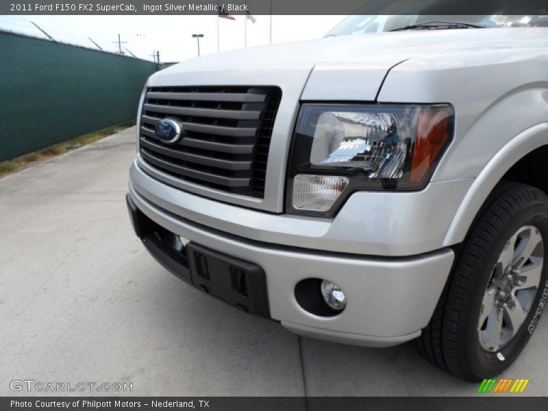 Ingot Silver Metallic / Black 2011 Ford F150 FX2 SuperCab