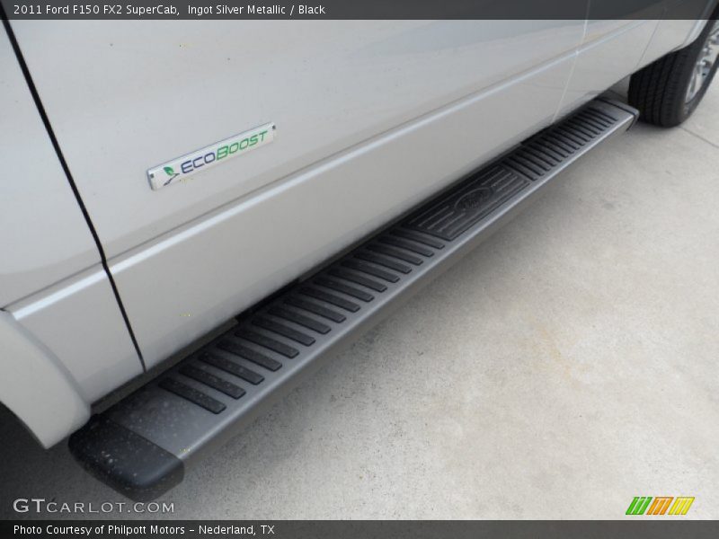 Ingot Silver Metallic / Black 2011 Ford F150 FX2 SuperCab