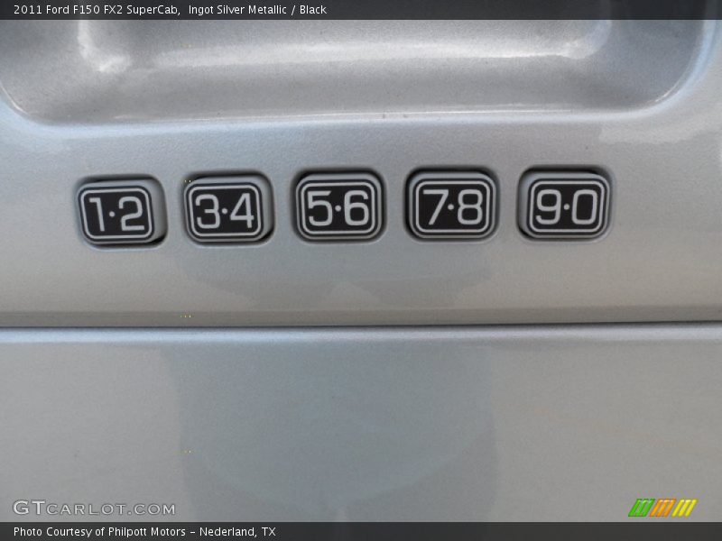 Ingot Silver Metallic / Black 2011 Ford F150 FX2 SuperCab