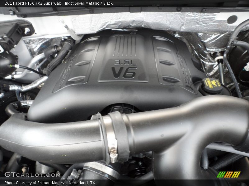  2011 F150 FX2 SuperCab Engine - 3.5 Liter GTDI EcoBoost Twin-Turbocharged DOHC 24-Valve VVT V6