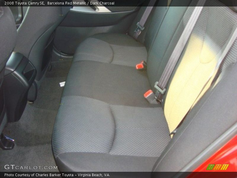 Barcelona Red Metallic / Dark Charcoal 2008 Toyota Camry SE