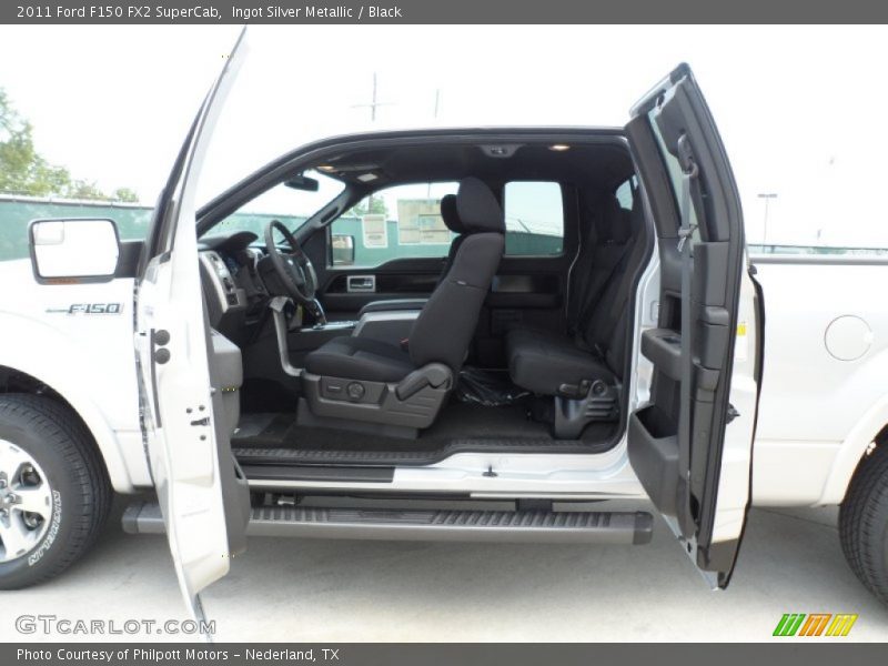 2011 F150 FX2 SuperCab Black Interior