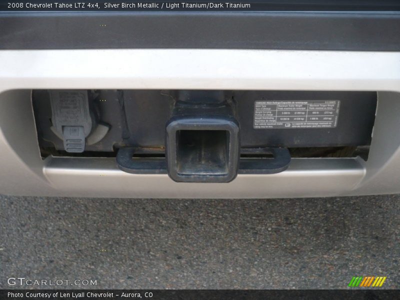 Silver Birch Metallic / Light Titanium/Dark Titanium 2008 Chevrolet Tahoe LTZ 4x4