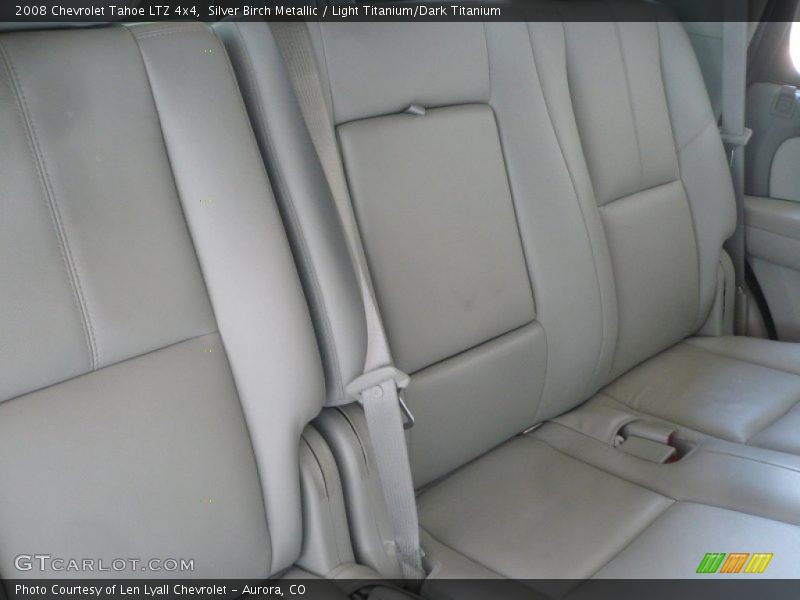 Silver Birch Metallic / Light Titanium/Dark Titanium 2008 Chevrolet Tahoe LTZ 4x4