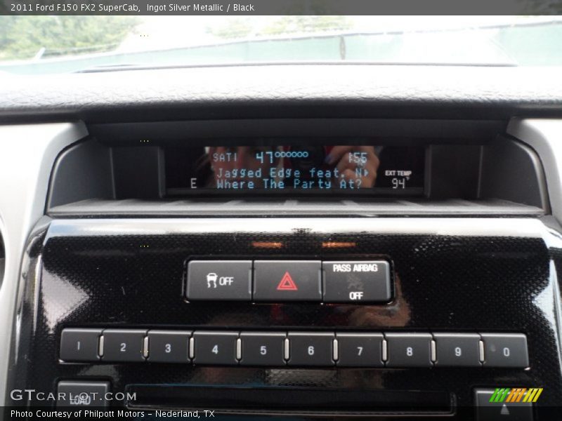 Controls of 2011 F150 FX2 SuperCab