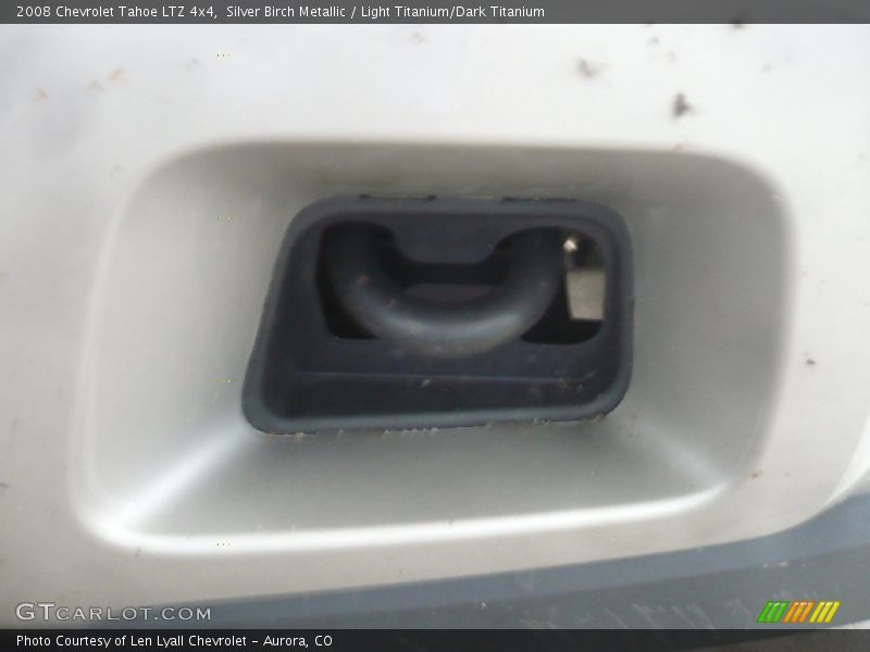 Silver Birch Metallic / Light Titanium/Dark Titanium 2008 Chevrolet Tahoe LTZ 4x4