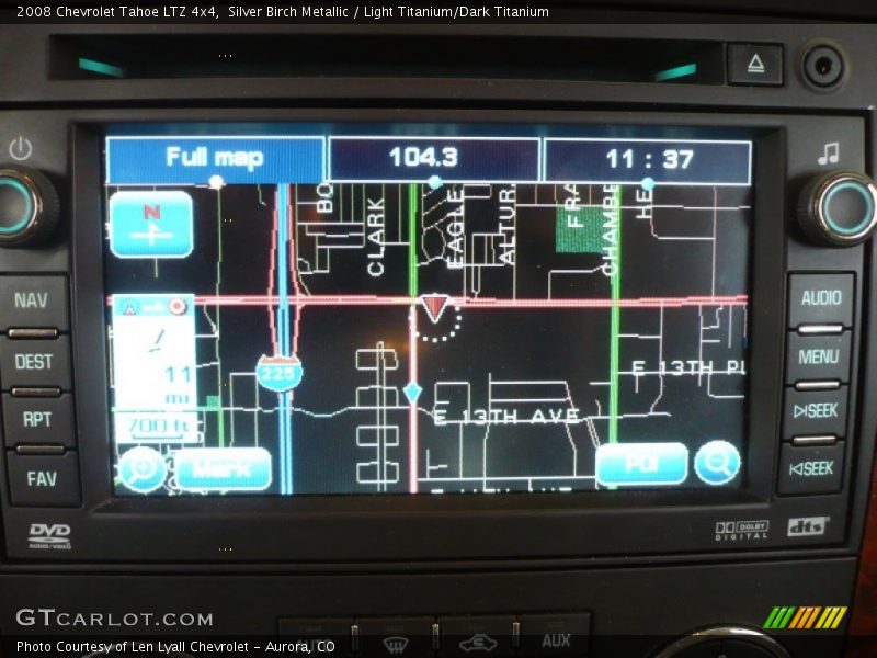 Navigation of 2008 Tahoe LTZ 4x4