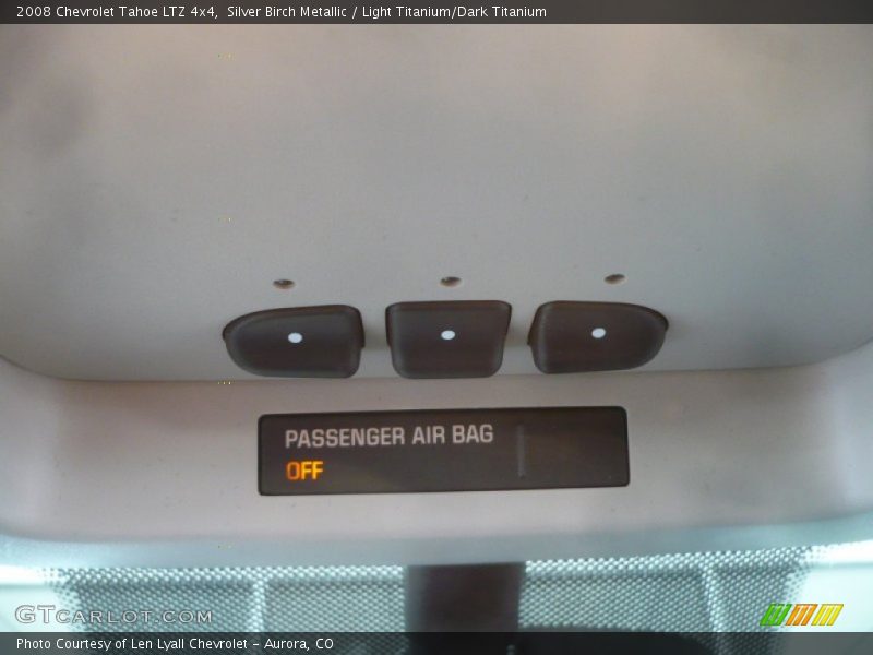 Silver Birch Metallic / Light Titanium/Dark Titanium 2008 Chevrolet Tahoe LTZ 4x4