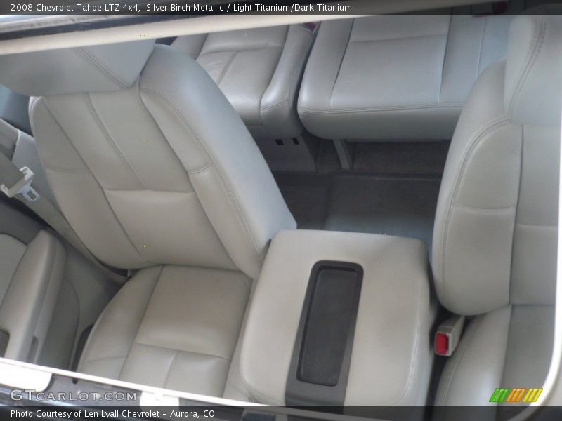 Silver Birch Metallic / Light Titanium/Dark Titanium 2008 Chevrolet Tahoe LTZ 4x4