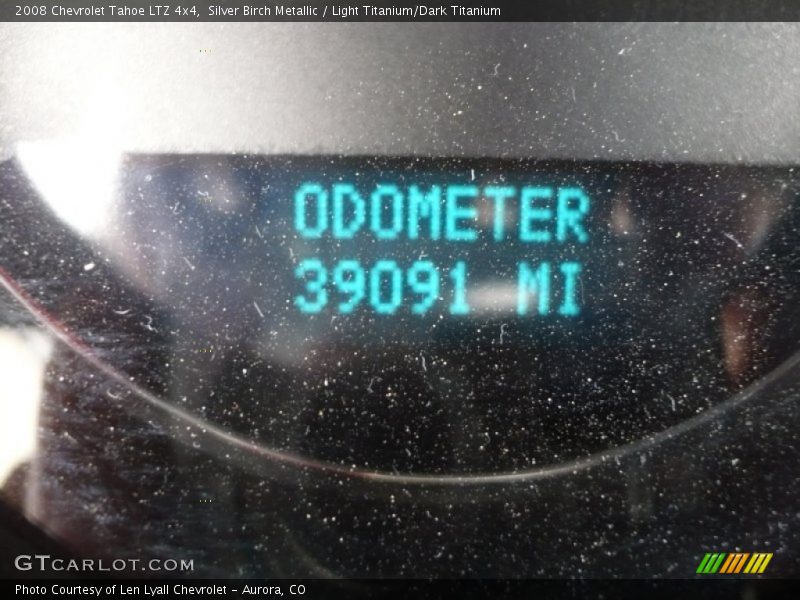 Silver Birch Metallic / Light Titanium/Dark Titanium 2008 Chevrolet Tahoe LTZ 4x4