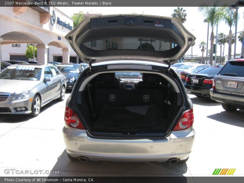 Pewter Metallic / Black 2007 Mercedes-Benz R 350 4Matic