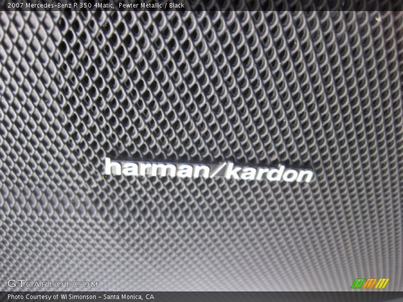 Pewter Metallic / Black 2007 Mercedes-Benz R 350 4Matic
