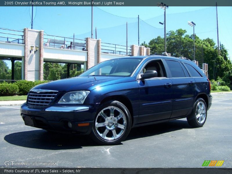 Midnight Blue Pearl / Light Taupe 2005 Chrysler Pacifica Touring AWD