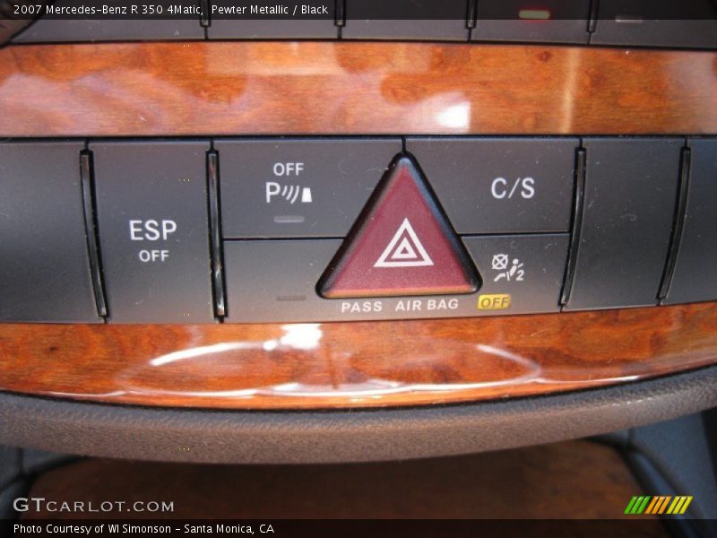 Pewter Metallic / Black 2007 Mercedes-Benz R 350 4Matic