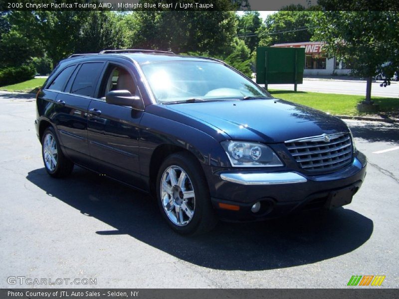 Midnight Blue Pearl / Light Taupe 2005 Chrysler Pacifica Touring AWD