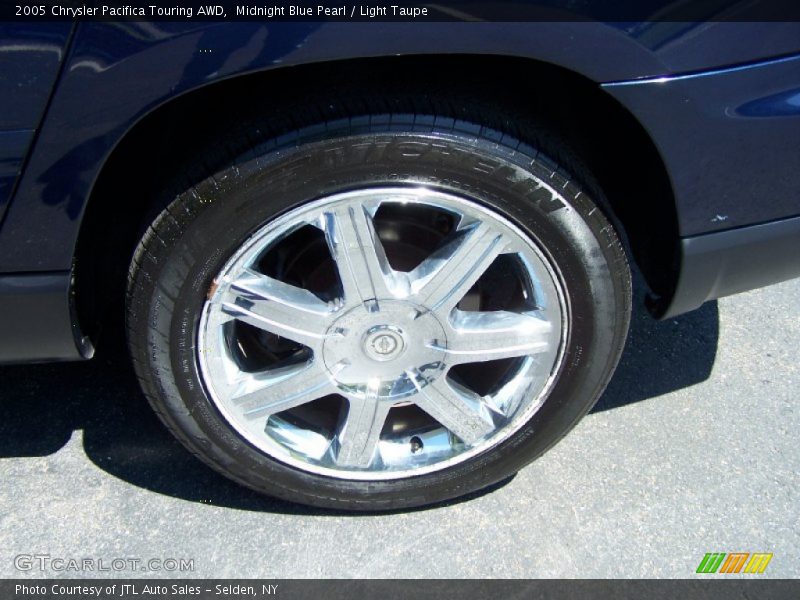 Midnight Blue Pearl / Light Taupe 2005 Chrysler Pacifica Touring AWD