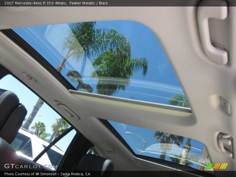 Pewter Metallic / Black 2007 Mercedes-Benz R 350 4Matic