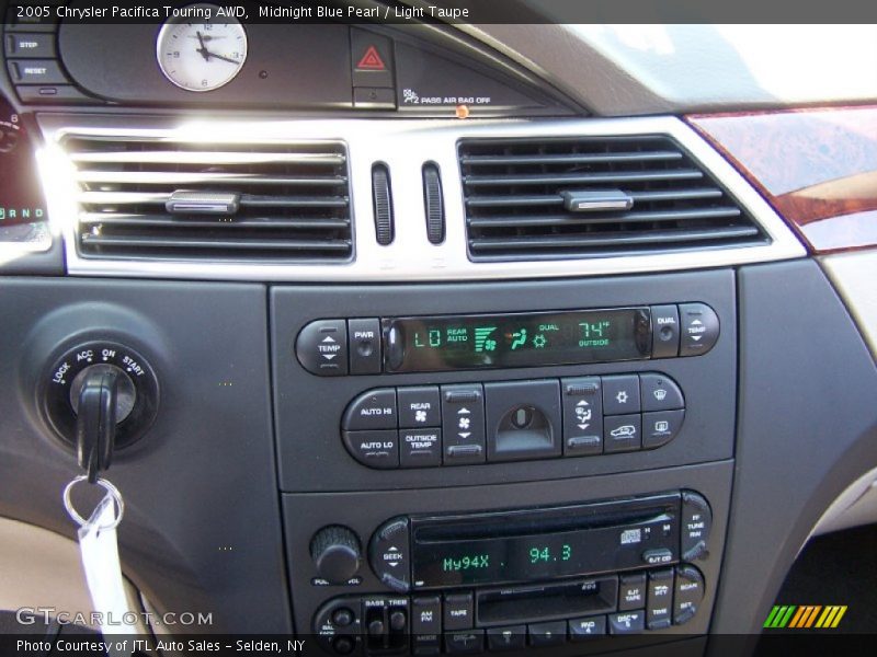 Midnight Blue Pearl / Light Taupe 2005 Chrysler Pacifica Touring AWD