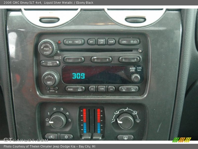 Liquid Silver Metallic / Ebony Black 2006 GMC Envoy SLT 4x4