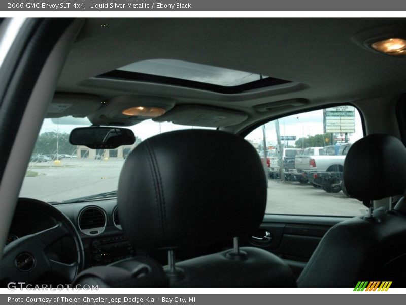 Liquid Silver Metallic / Ebony Black 2006 GMC Envoy SLT 4x4