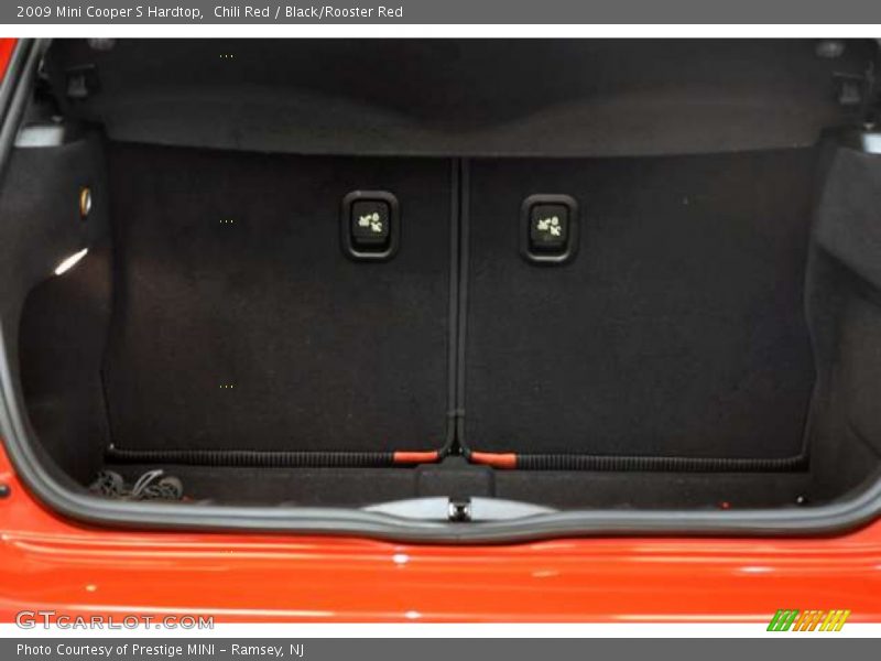 Chili Red / Black/Rooster Red 2009 Mini Cooper S Hardtop