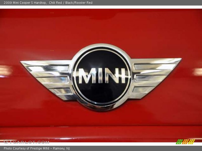 Chili Red / Black/Rooster Red 2009 Mini Cooper S Hardtop