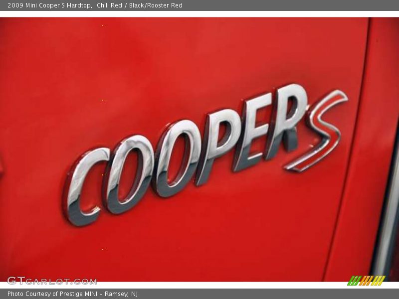 Chili Red / Black/Rooster Red 2009 Mini Cooper S Hardtop