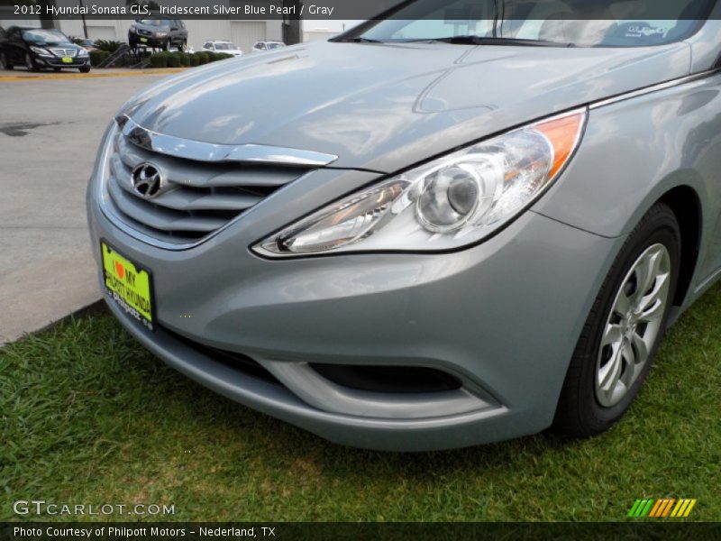 Iridescent Silver Blue Pearl / Gray 2012 Hyundai Sonata GLS