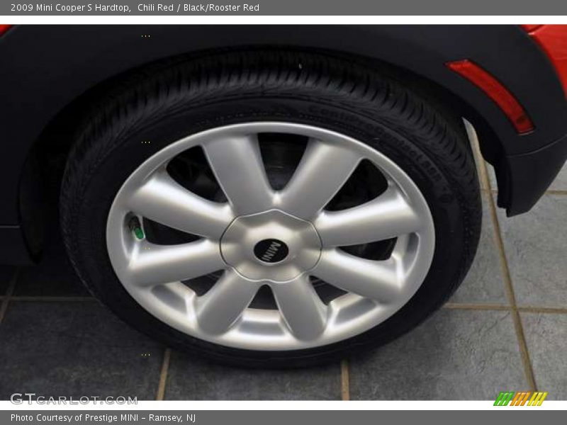 Chili Red / Black/Rooster Red 2009 Mini Cooper S Hardtop