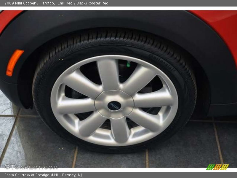 Chili Red / Black/Rooster Red 2009 Mini Cooper S Hardtop