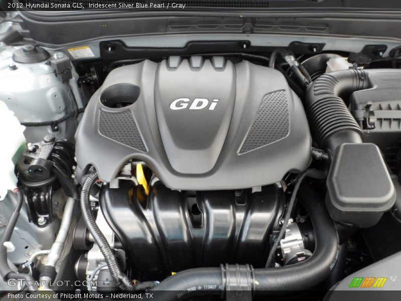  2012 Sonata GLS Engine - 2.4 Liter GDI DOHC 16-Valve D-CVVT 4 Cylinder