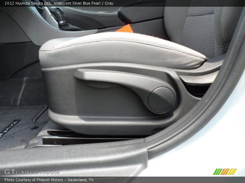 Iridescent Silver Blue Pearl / Gray 2012 Hyundai Sonata GLS